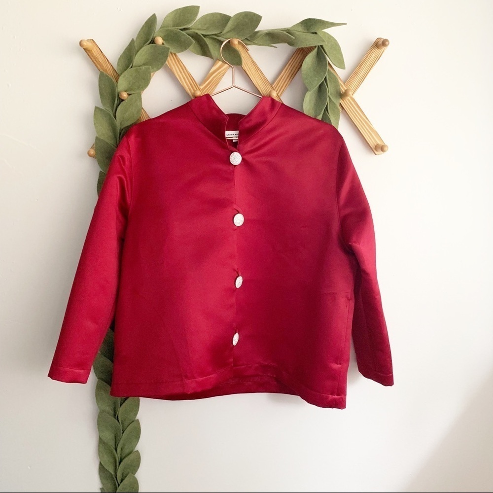 Caroline Rose Red Jacket